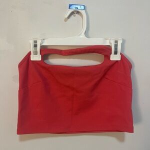 Urban Outfitters Coral Tube Top
